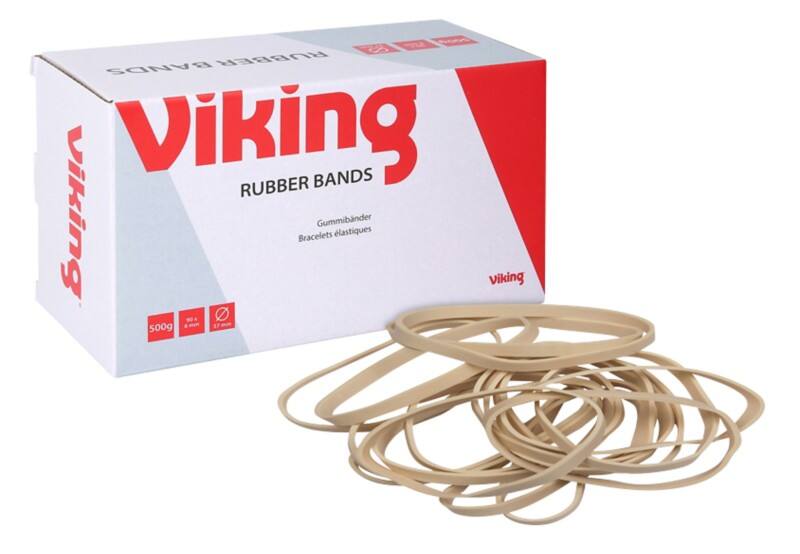 Élastiques en caoutchouc Viking 90 x 6 mm Ø 57 mm Beige 500 g