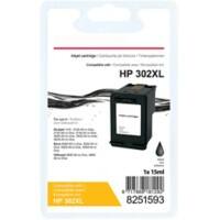 Cartouche jet d'encre Office Depot Compatible HP 302XL Noir F6U68AE