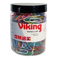 Trombones Office Depot Arrondis 33mm Assortiment Paquet de 500