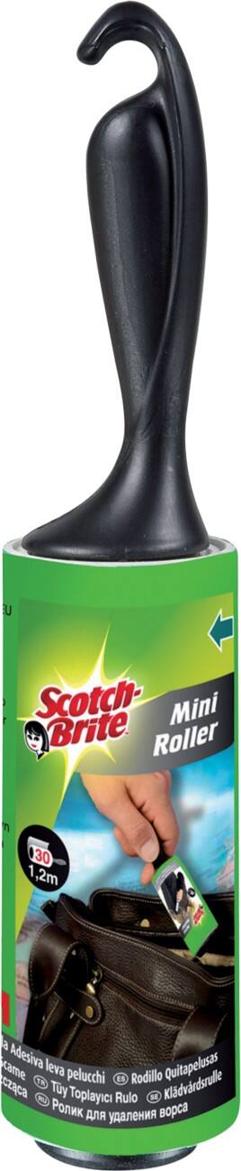 Brosse adhésive Scotch-Brite 3 x 16,8cm Noir