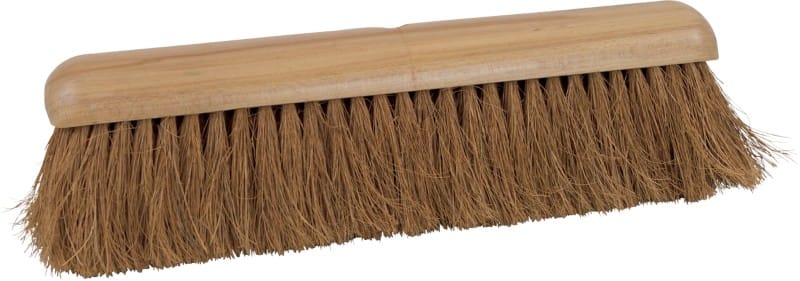 Tête de balai BETRA Bois, fibres de coco 60 x 7,4 cm Brun