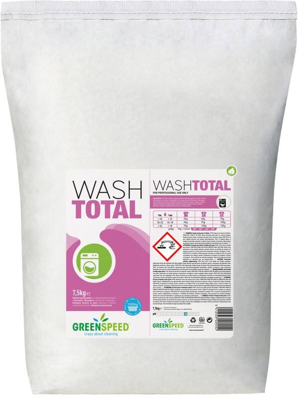 Lessive en poudre GREENSPEED Washtotal 7.50 kg