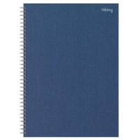 Cahier à spirale Office Depot Bleu A4 Dos rigide Ligné 80 feuilles