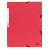 Farde à élastique Exacompta Forever A4 Rouge Carton manila 24 x 0,3 x 32 cm