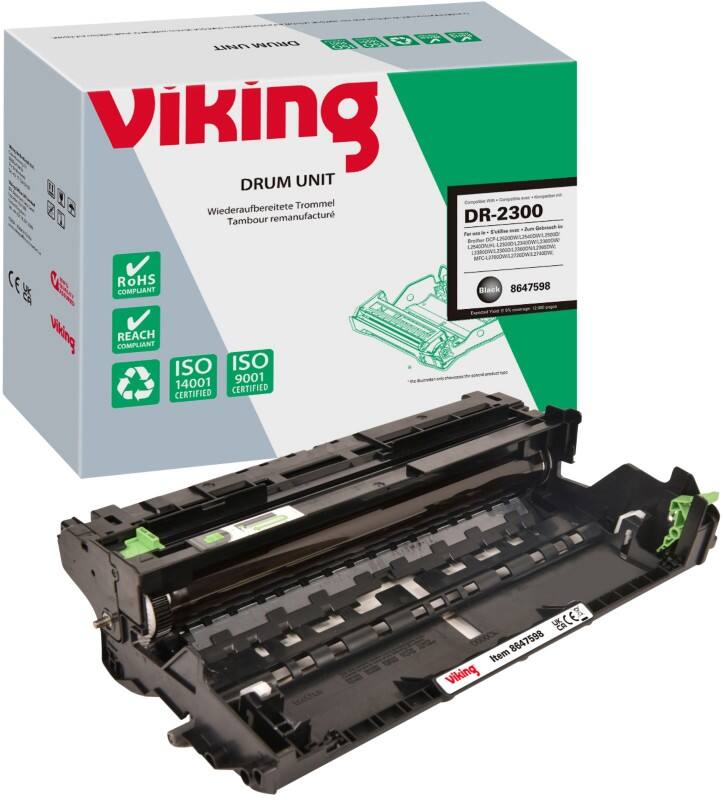 Tambour Viking Compatible Brother DR-2300 Noir
