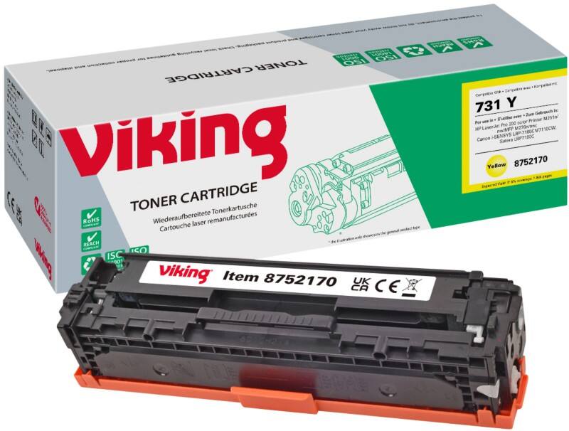 Toner Viking compatible Canon 731 6269B002 Jaune