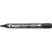 Marqueur permanent Pilot 100 Fin Pointe Ogive Noir