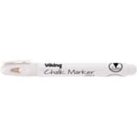 Marqueur craie Niceday CM2.4 Moyenne Pointe Ogive Blanc