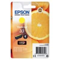 Cartouche jet d'encre Epson D'origine 33 Jaune C13T33444012