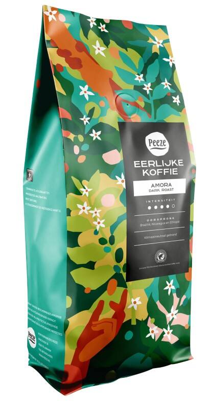 Café en grain PEEZE Amora - Dark Roast 1 kg