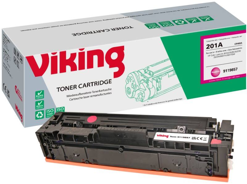 Toner Viking 201A Compatible HP CF403A Magenta