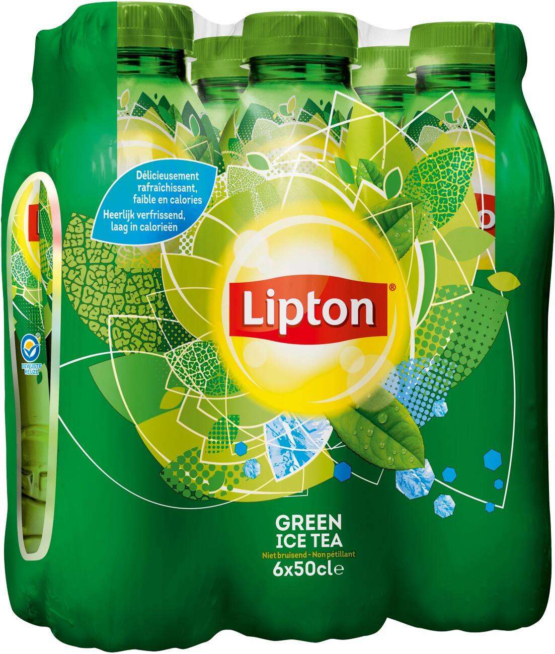 Thé glacé Lipton Iced Green Tea 6 Bouteilles de 500 ml