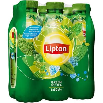 Thé glacé Lipton Iced Green Tea 6 Bouteilles de 500 ml
