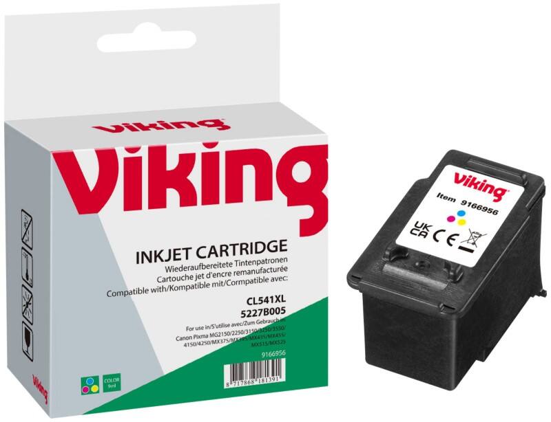 Cartouche jet d'encre Viking Compatible Canon CL-541 Couleur