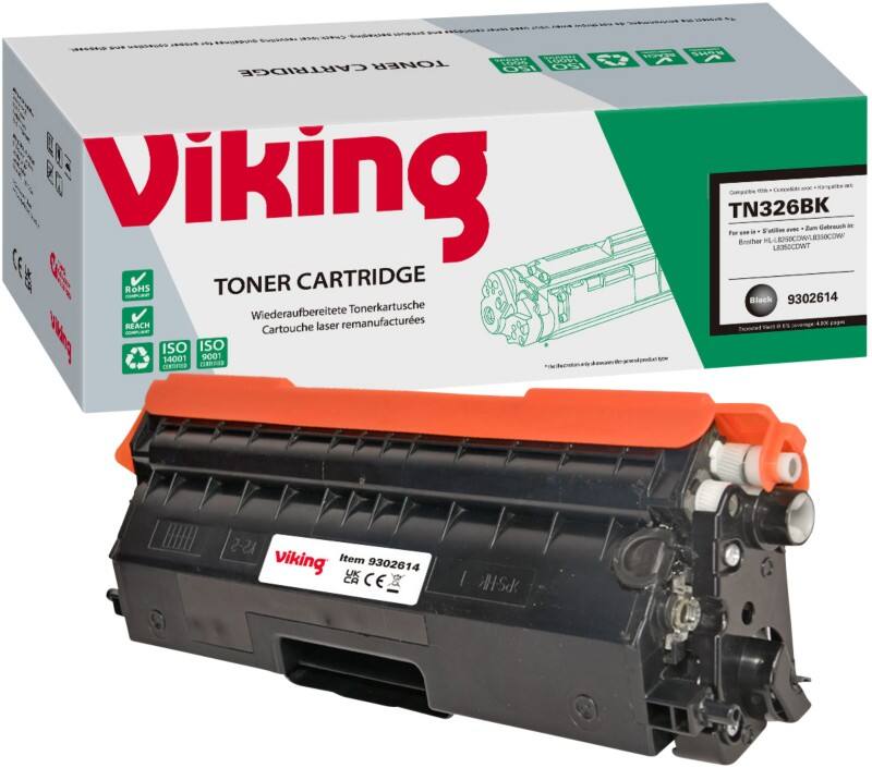 Toner Viking reconditionné Brother TN-326B Noir