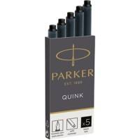 Cartouche d’encre Parker Quink Noir 5 Unités