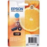 Cartouche jet d'encre Epson D'origine 33 Cyan C13T33424012