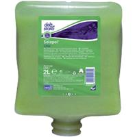 Recharge de savon pour les mains Deb Liquide Citron vert Blanc LIM2LT 4 unités de 2 L