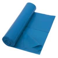 Sac-poubelle Déchets courants DEISS 240 L Bleu PEBD (Polyéthylène à basse densité) 42 microns 10 Unités